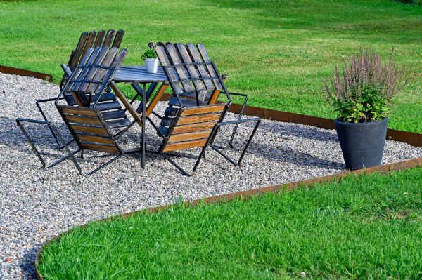 Metal Edging Installation in Snohomish